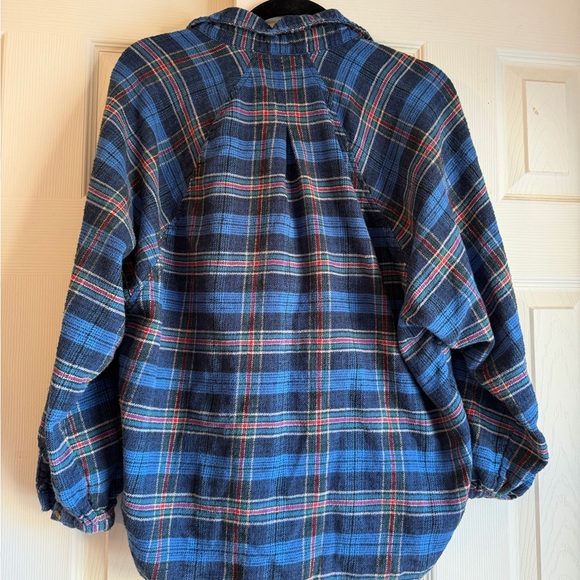 American Eagle Multicolor Plaid Shirt Button Up Flannel - Picture 4 of 4